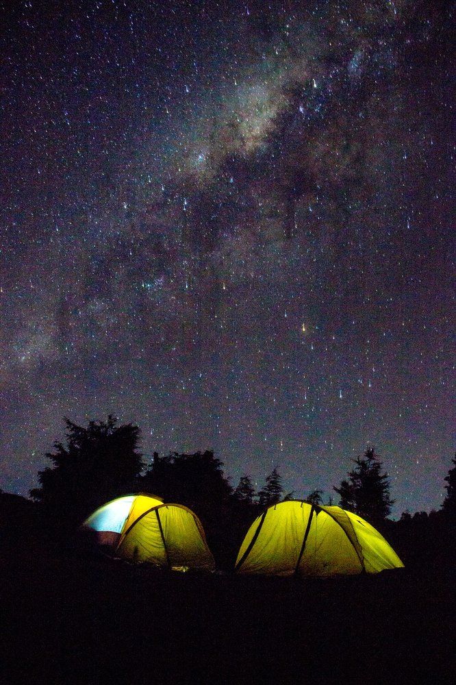 Mount Prau in The Night