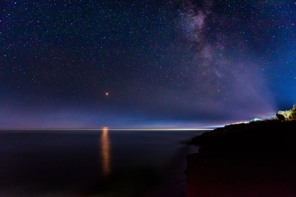 ночь на море