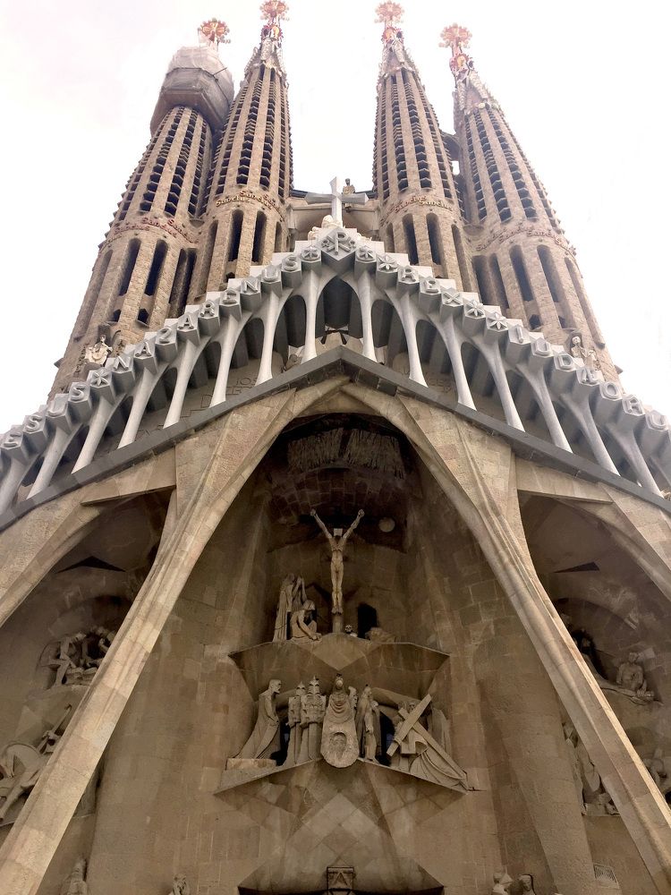 Sagrada Familia church entrance
