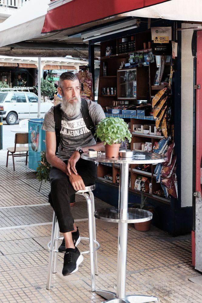 Портрет афинского мужчины