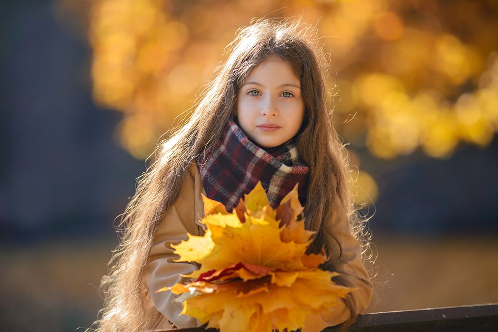 Девочка-осень