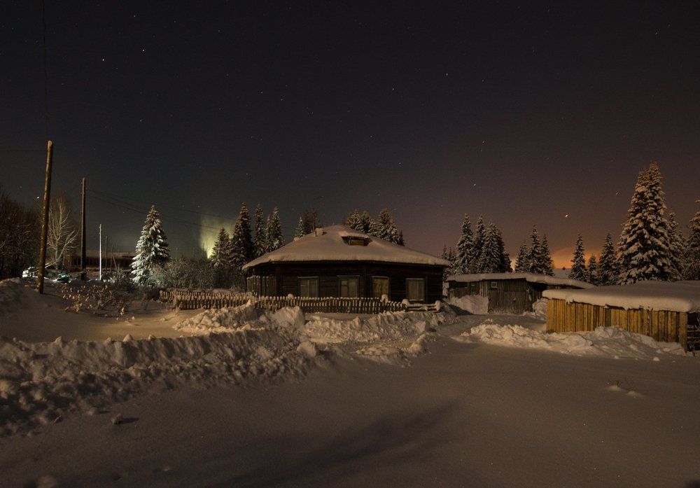 Звездная ночь в провинции