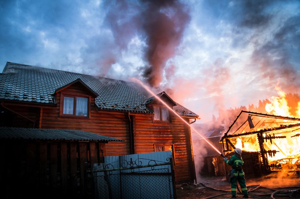 Сгорел сарай...