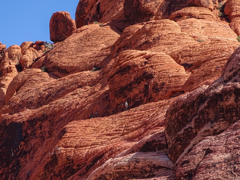 Climbers on a Weekend