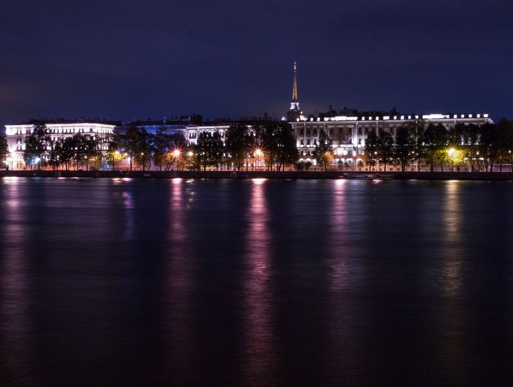 English Embankment, St.Petersburg, Russia