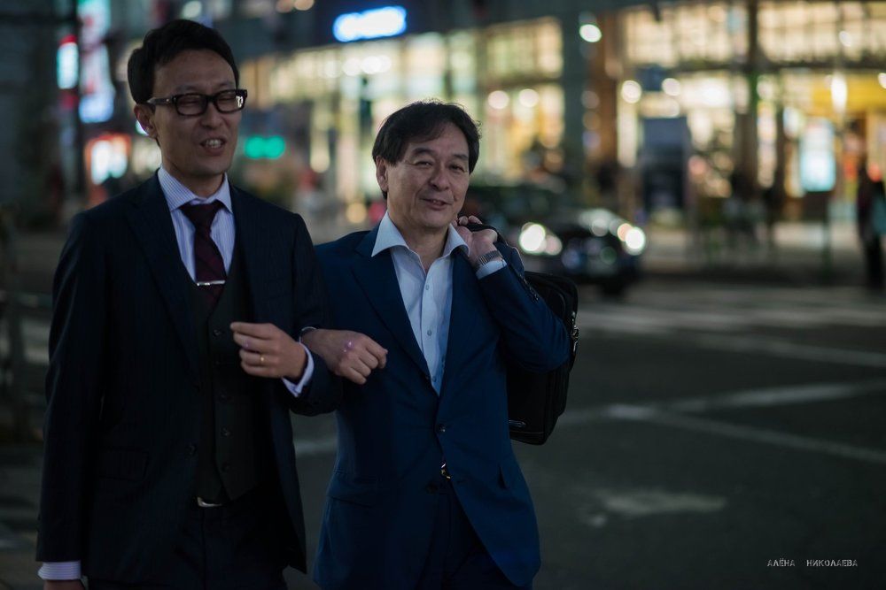 На улицах Токио