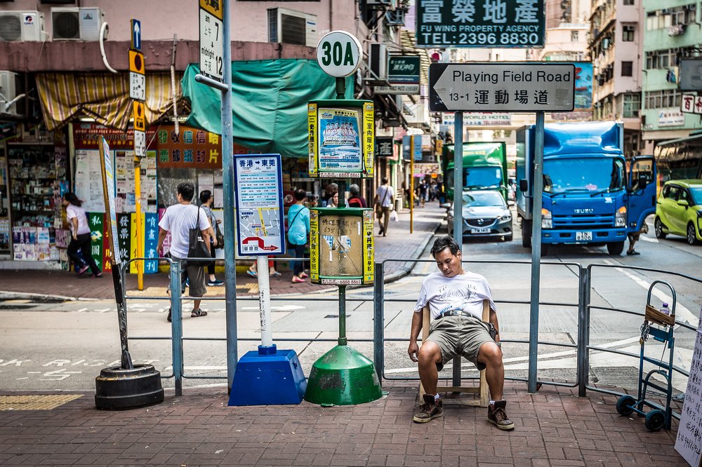 Улицы Гонконга