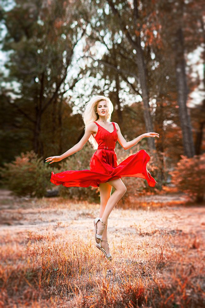 Летящая Алина...