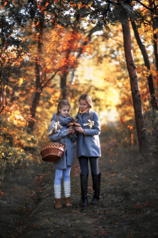 Грибочки собираем)