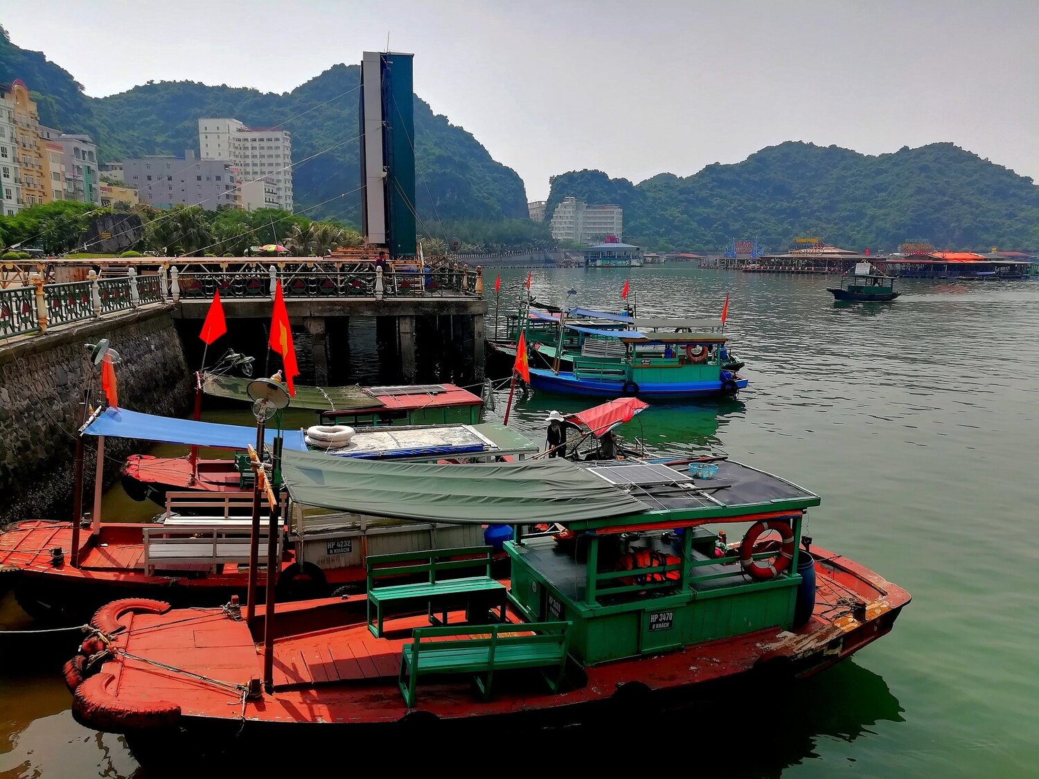 Floating Restos of Cat Ba Island