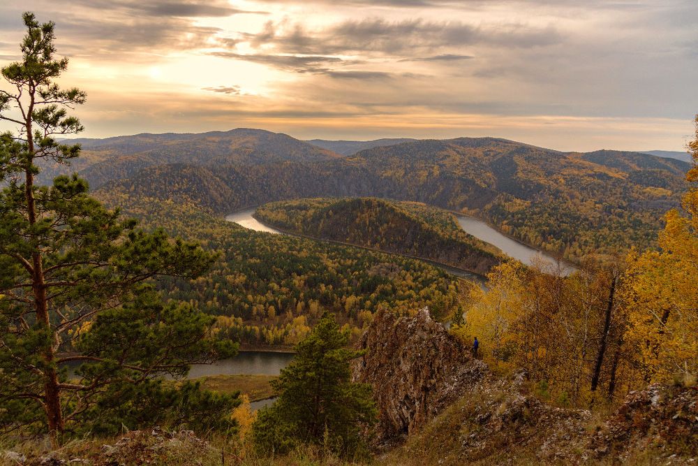 Манская петля на закате