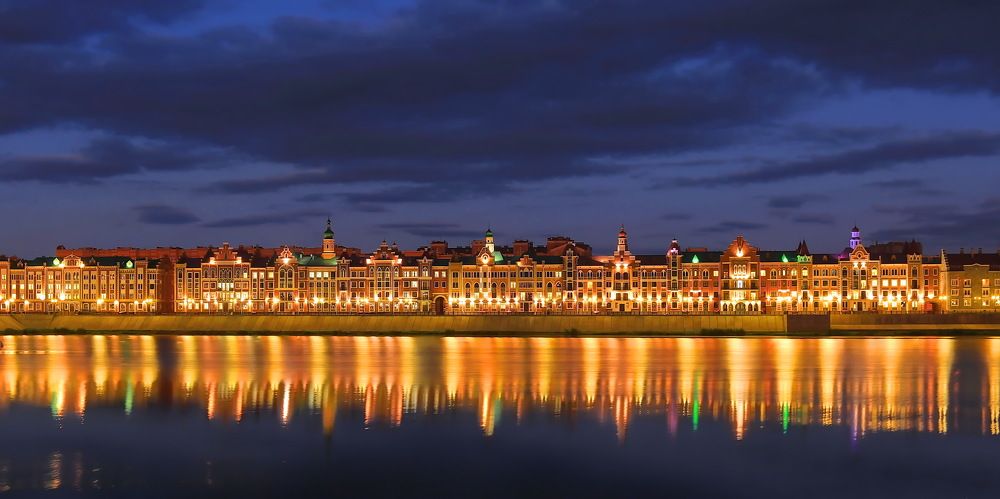 Набережная Брюгге в Йошкар-Оле