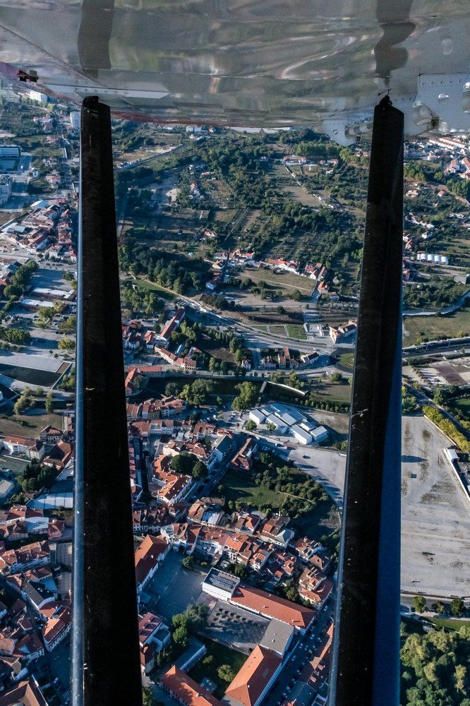 Flying over Viseu