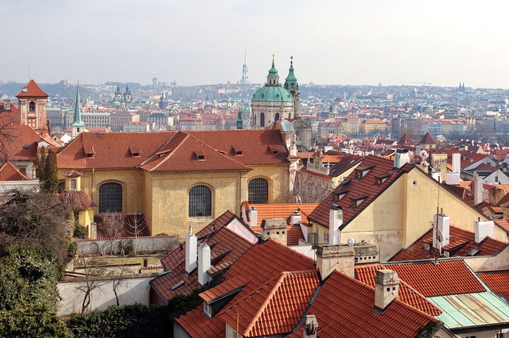 Пражские крыши