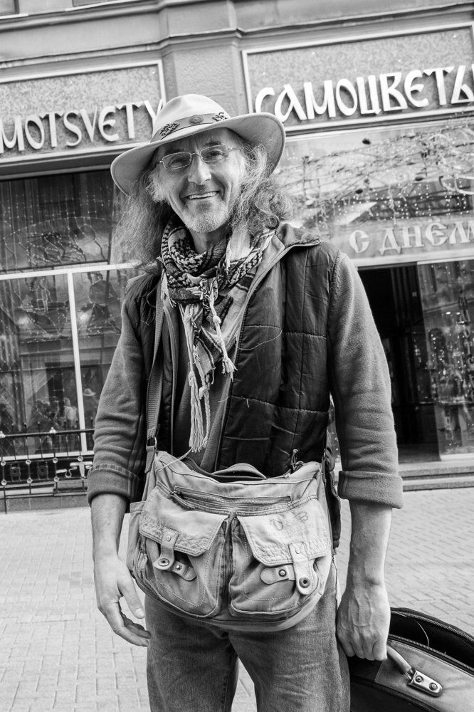 At Old Arbat, Moscow