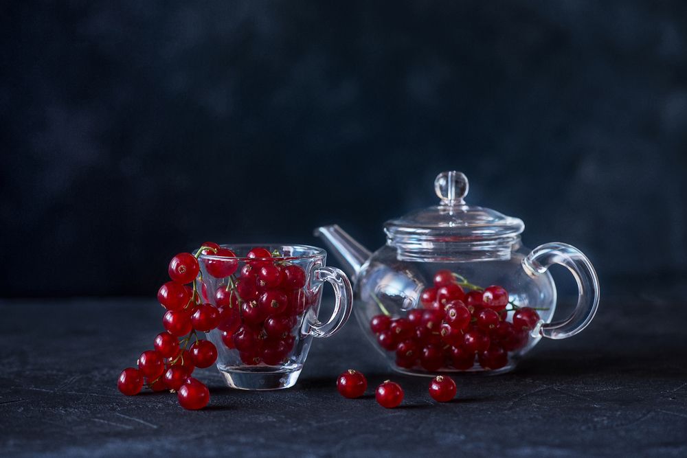 чай со смородиной