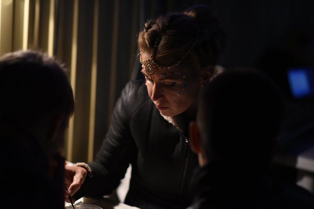 В процессе творчества