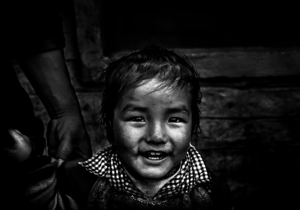 The smile of a child