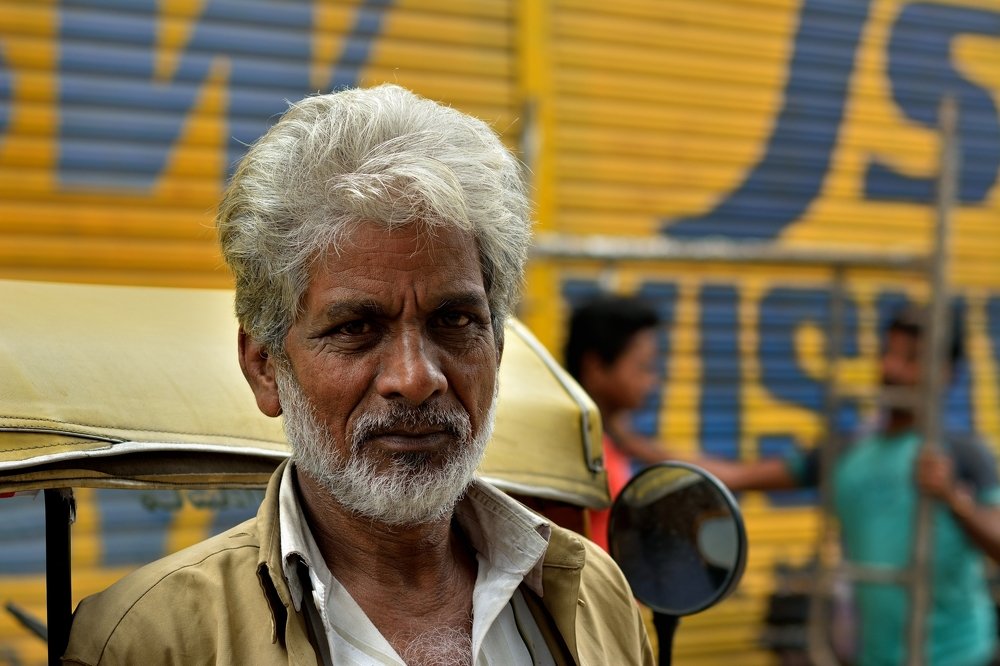 Portrait of an Autorikshw Driver