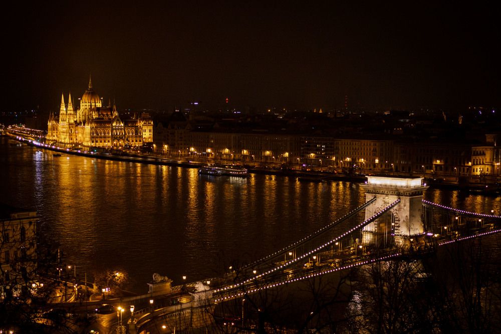 Lie down at the bottom in Budapest