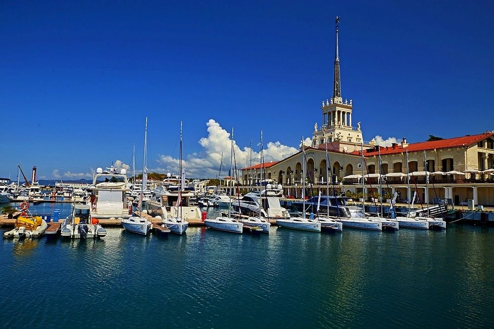 Сочи, морской вокзал