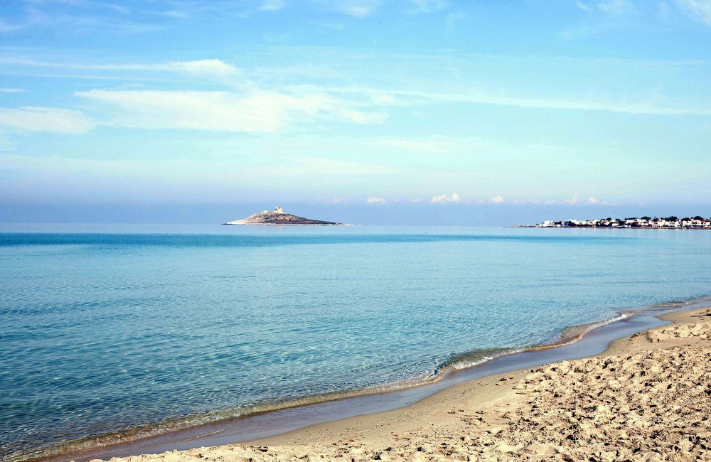 Море, остров, утро