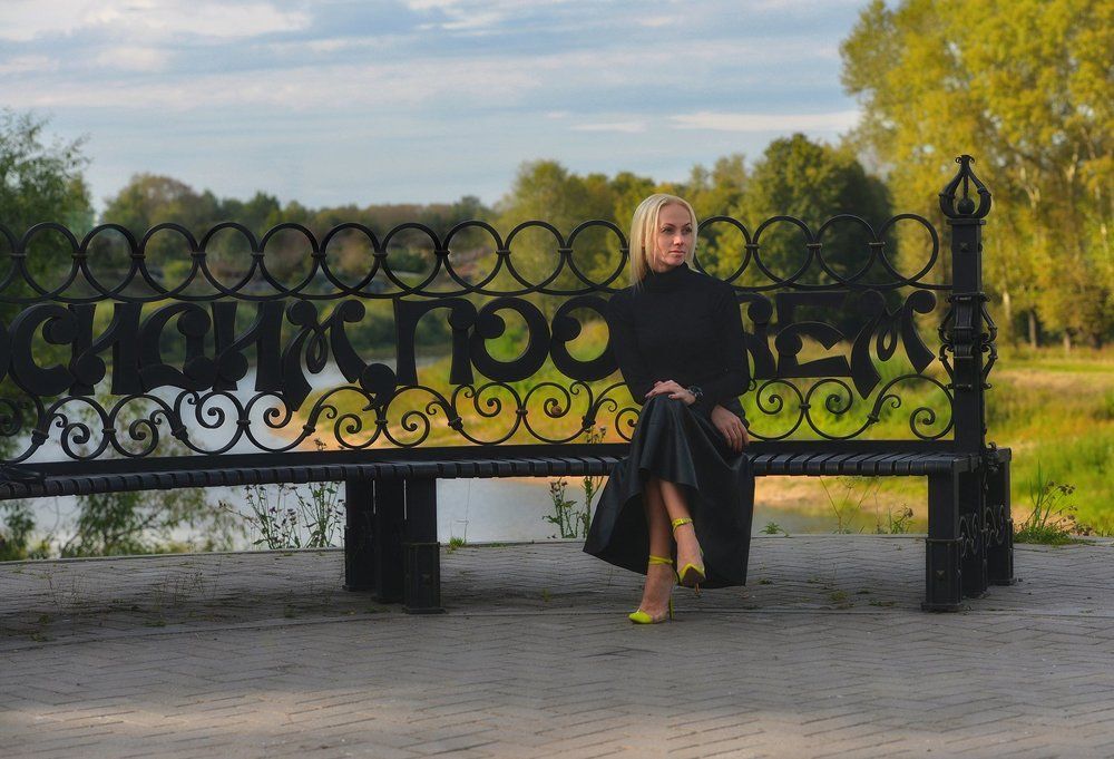 Вечер на берегу реки Вологды