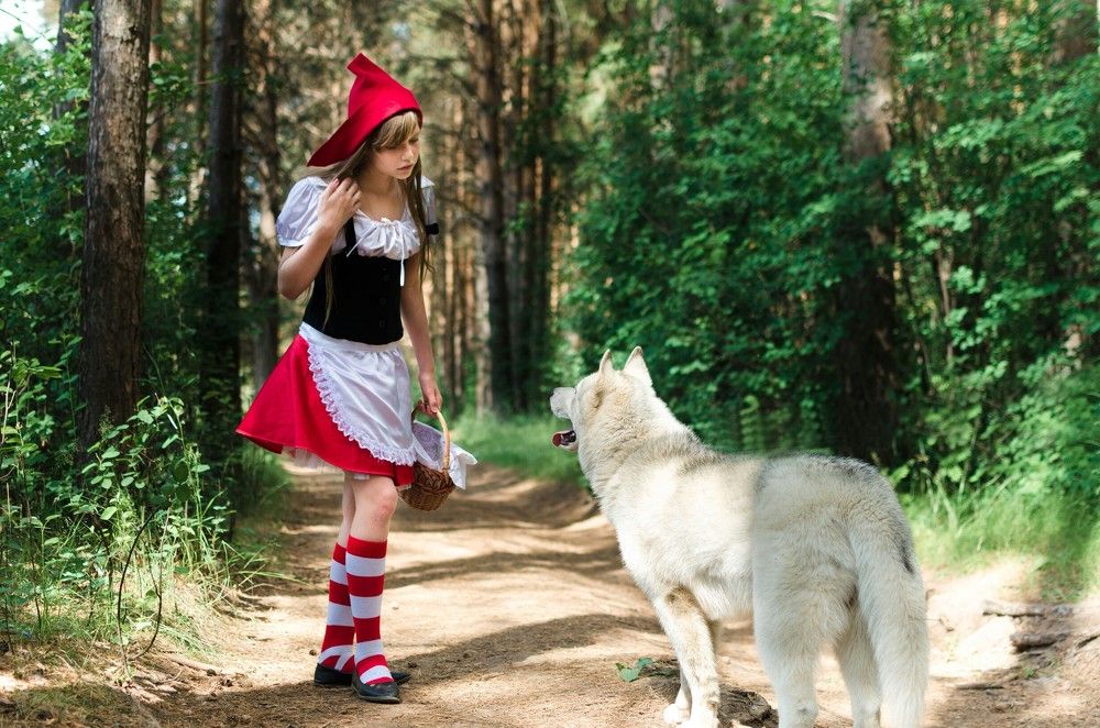 Красная шапочка и волк