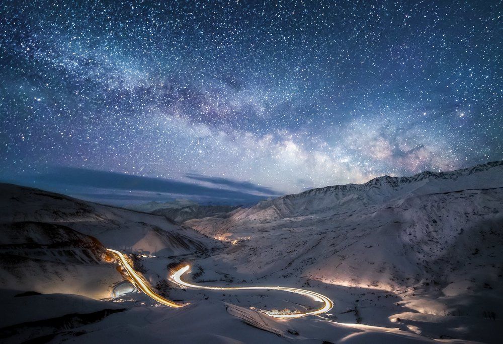 Млечный путь над Китаем