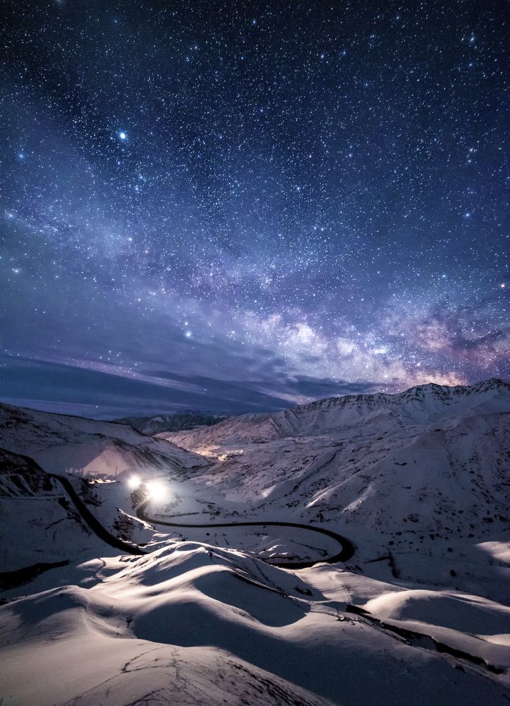Млечный путь над Китаем