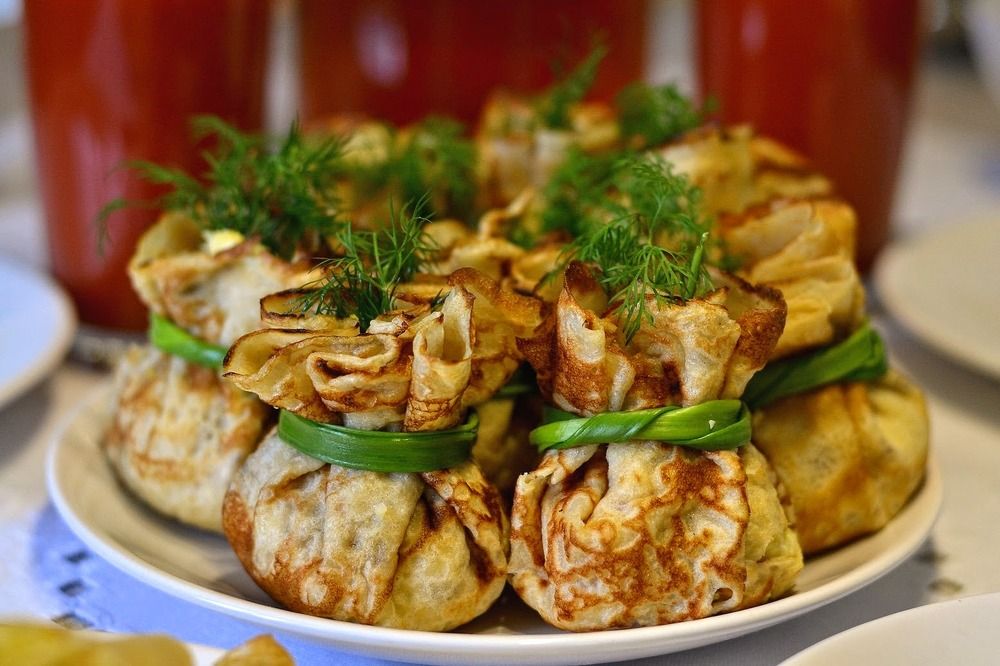 Блинные мешочки