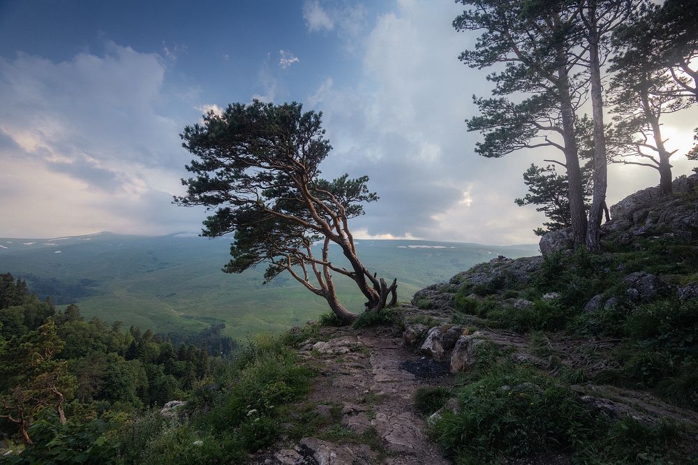 На пути к плато Лаго-Наки.