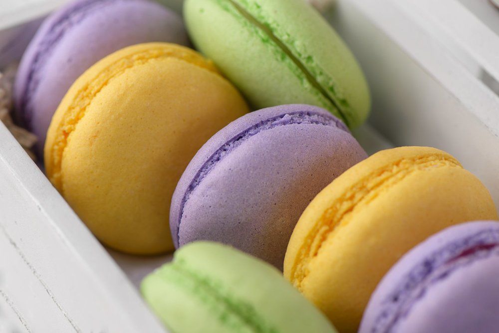 Красочные макарон