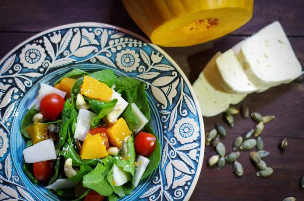 Салат с тыквой