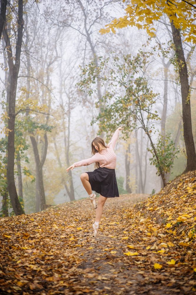 Балерина в городе