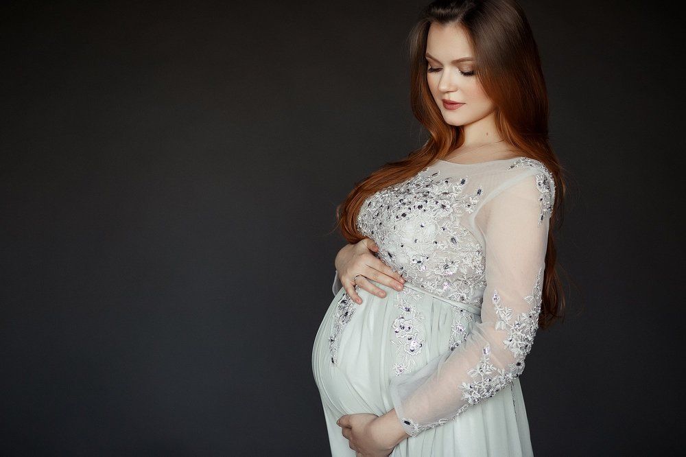 на седьмом месяце от счастья)))