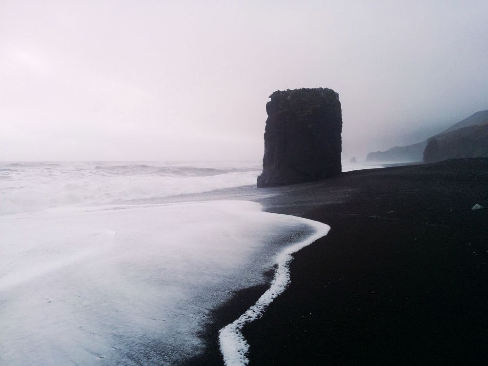 Черные пески Исландии