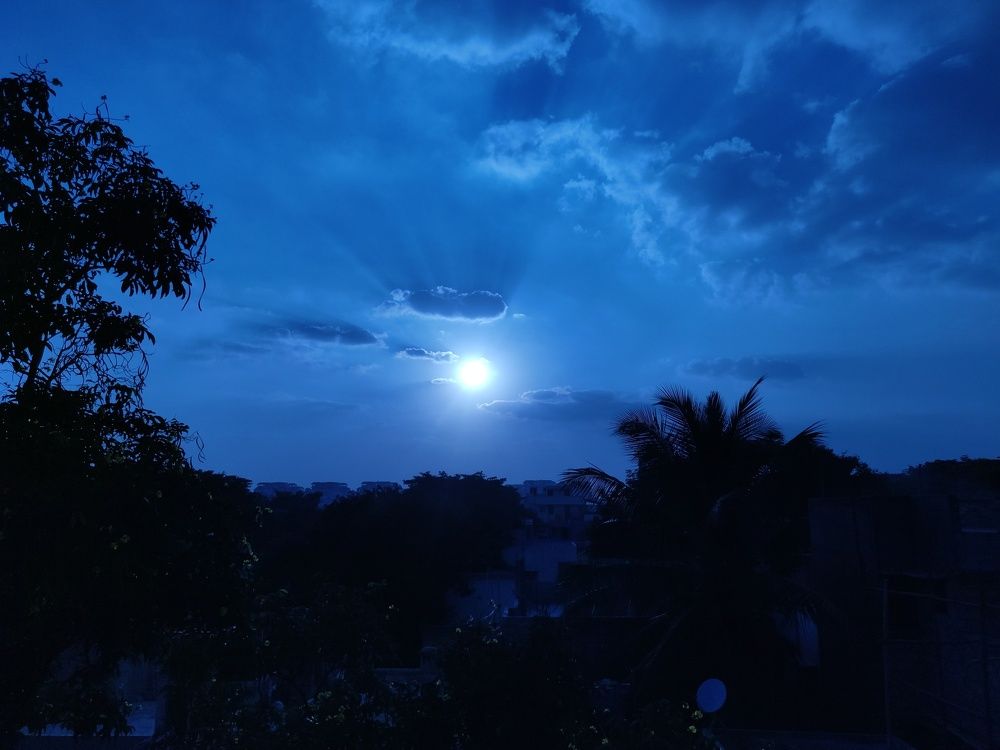 The absence of light shows beauty of night