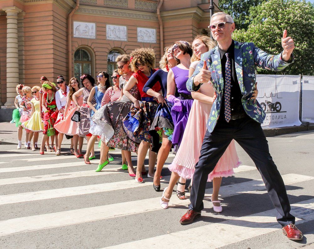 На переходе