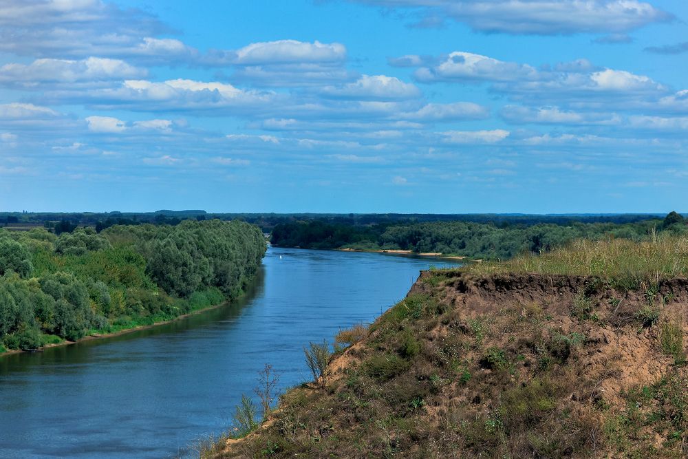 Высокий берег.