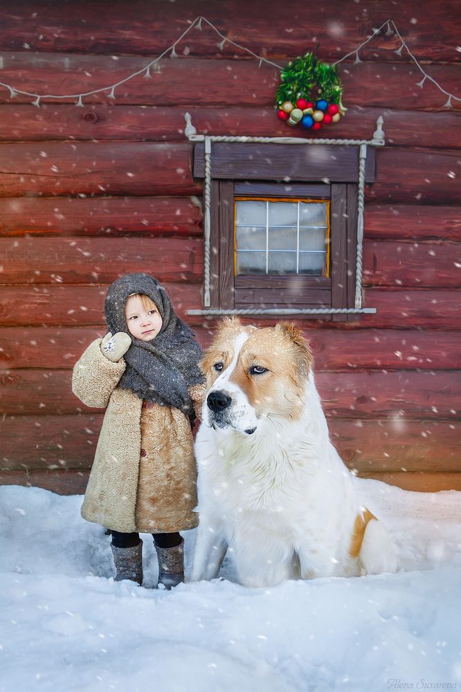 Утро в деревне