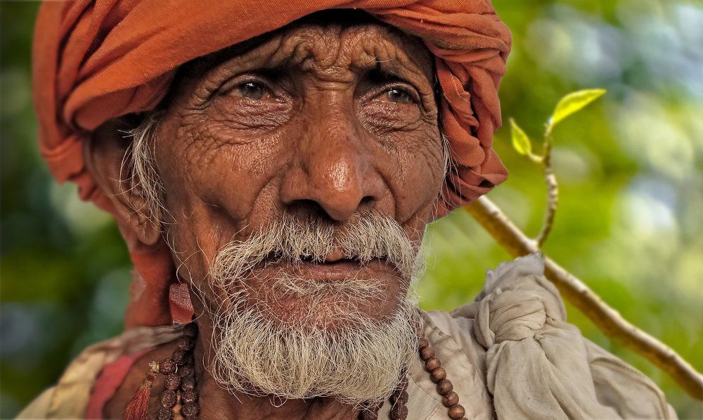 Hindu religious cultured Man from India