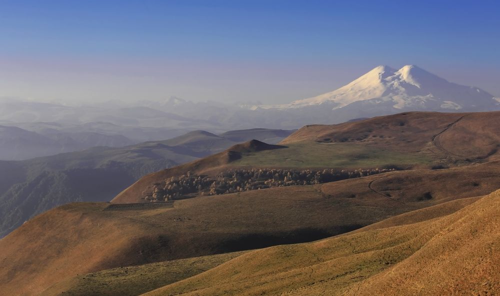 Утро на Эльбрусе