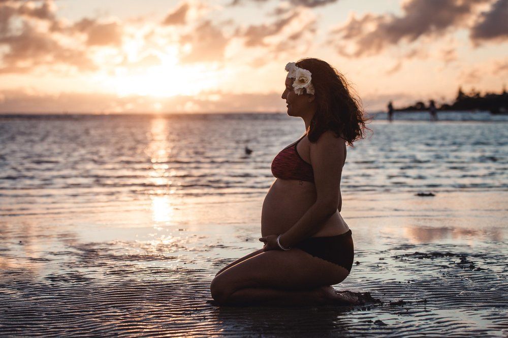 Sunset pregnancy
