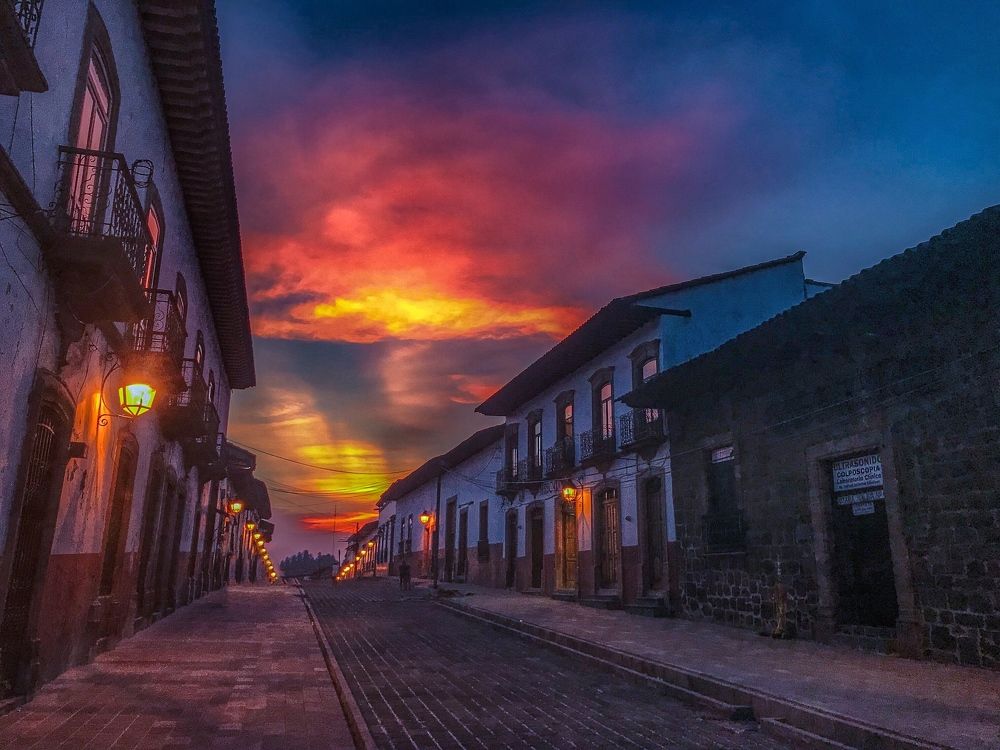 Atardecer en Patzcuaro