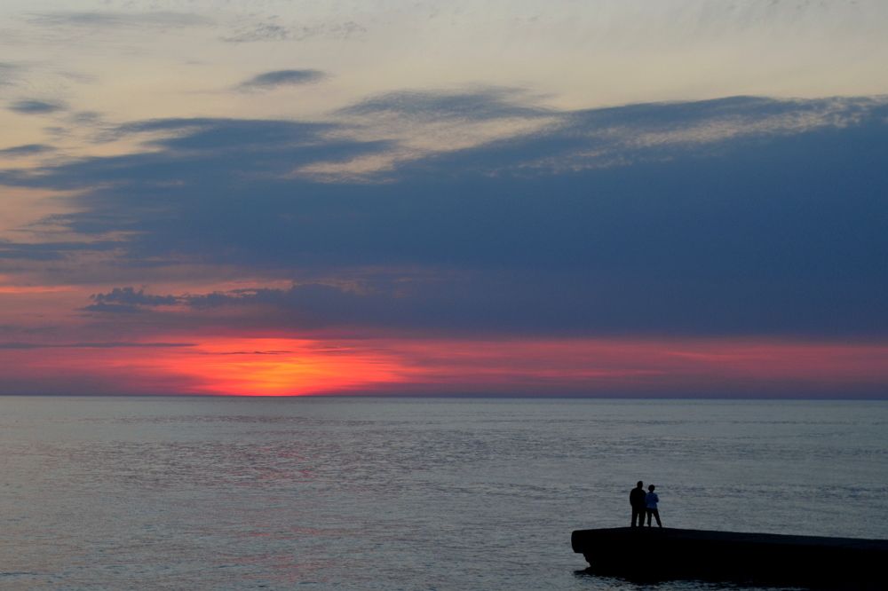 Апрельский закат