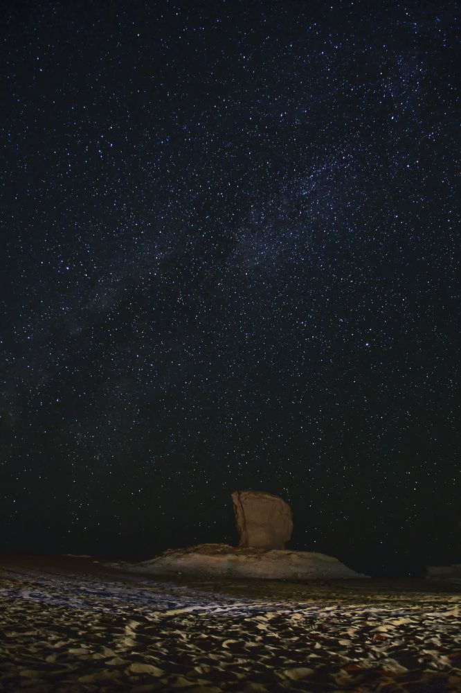 Magic Night with Stars in the Sky