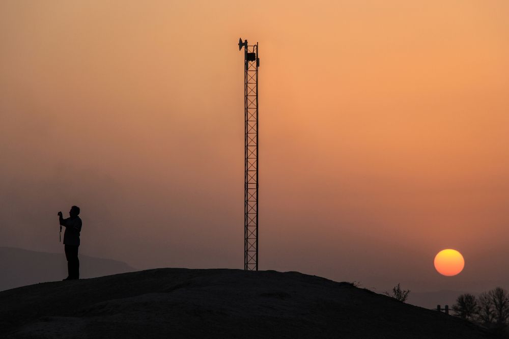 The beauty is behind you