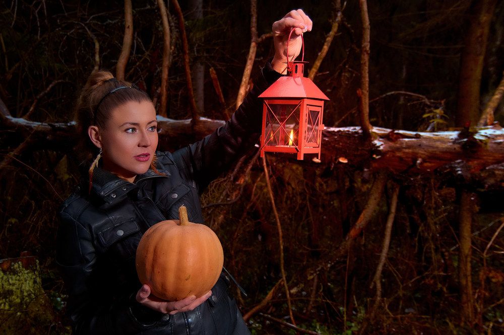 лесная репетиция Хэлуина