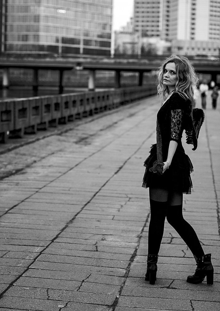 На прогулке